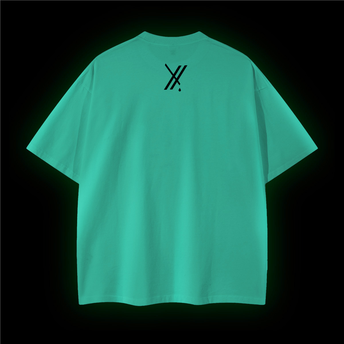 Born To Worship Unisex Glow in the Dark Oversized T-Shirt
