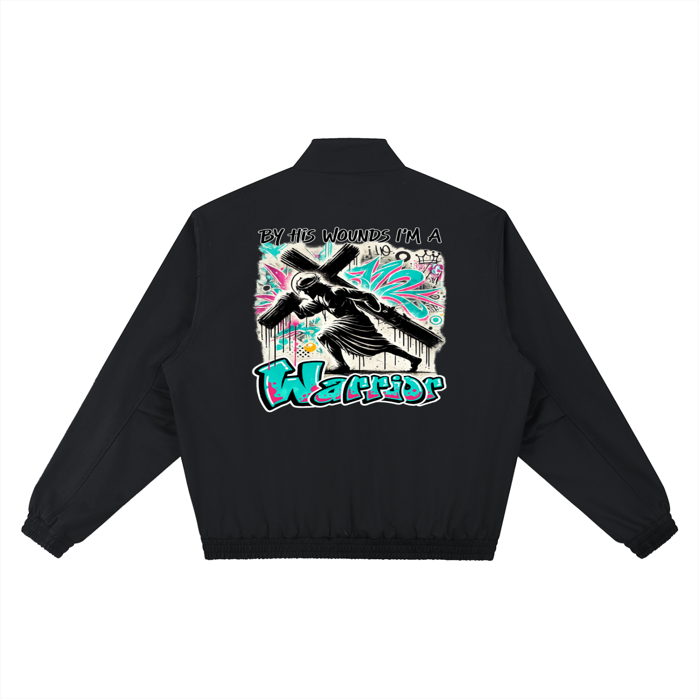 "Warrior" Collar Bomber Jacket